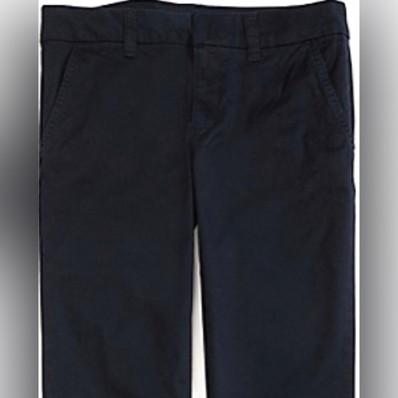 Tommy Hilfiger montauk dark blue khaki Straight Leg essential classic Chinos sz2 - Picture 2 of 3